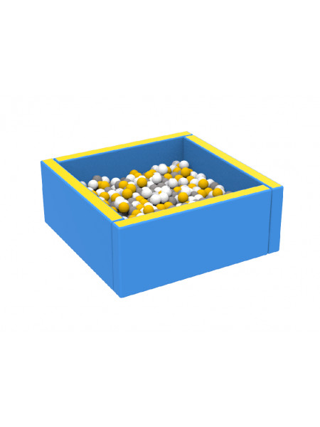 Басейн з кульками квадратний 100х100 см HOP-HOP